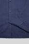 Blue cotton short sleeve addeertz menswear berlin