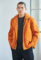 orange Robust Cotton/Nylon mix Water repellant Jacket Addeertz menswear berlin