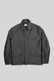 ADDeertz menswear grey teflon coated zip jacket moleskin water repellant 
