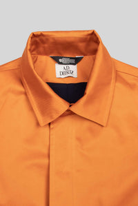 orange Robust Cotton/Nylon mix Water repellant Jacket Addeertz menswear berlin