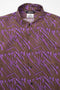 addeertz menwear Berlin purple cotton reed shirt