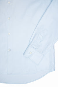 Straight fit shirt light blue cotton addeertz menswear