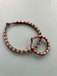 Leather Bracelet Brown / Beige