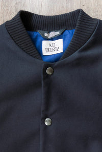 Black blouson made of Teflon coated moleskin ADDeertz Berlin Menswear