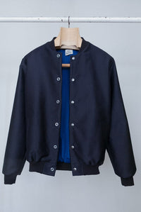 Black blouson made of Teflon coated moleskin ADDeertz Berlin Menswear