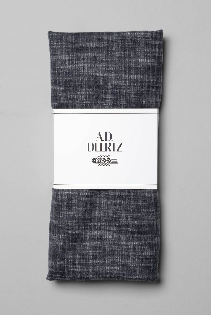 Grey 2-tone wool woven scarf menswear berlin