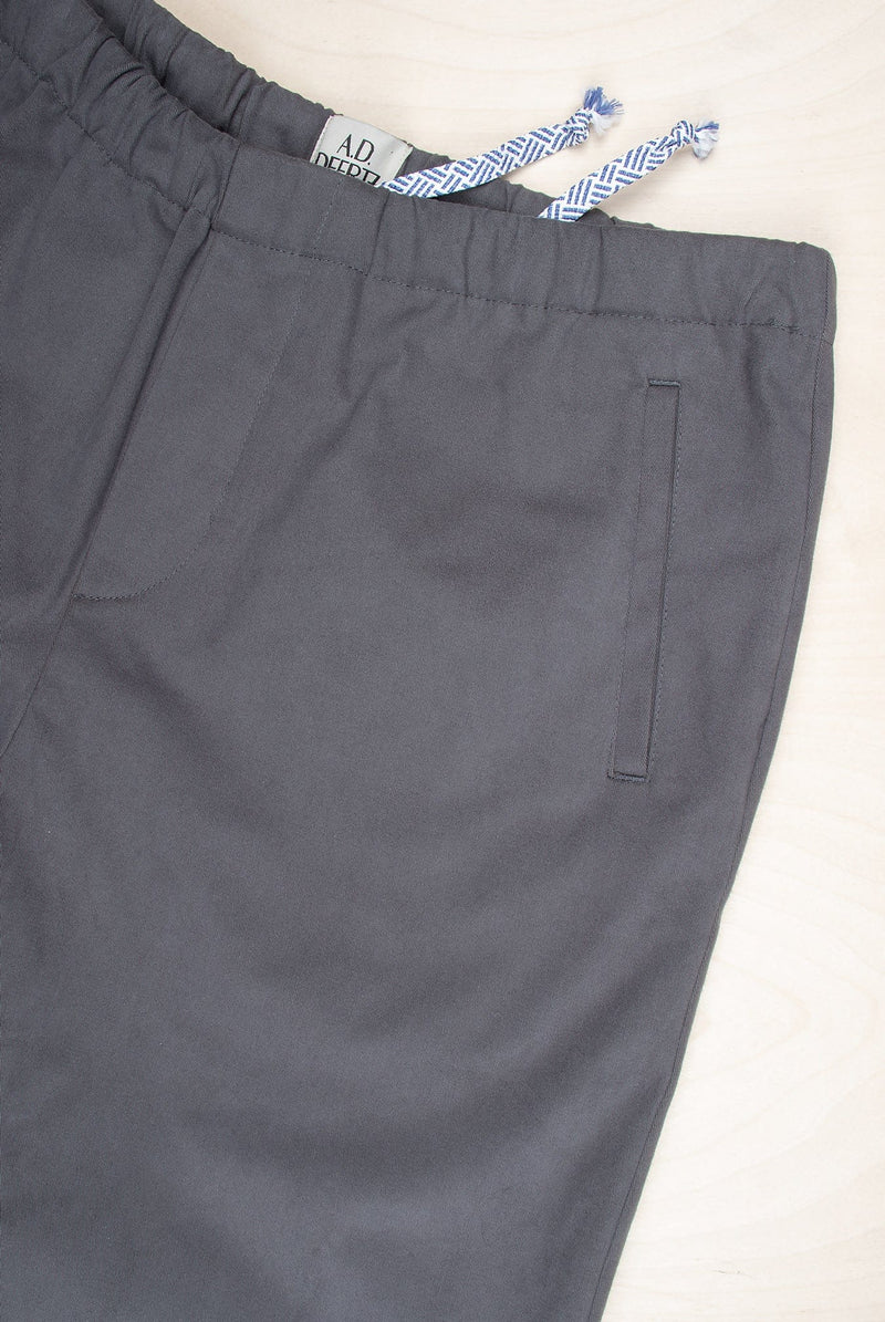 ADDeertz Grey Fine tailored pant Brushed Cotton ADDeertz Menswear Berlin