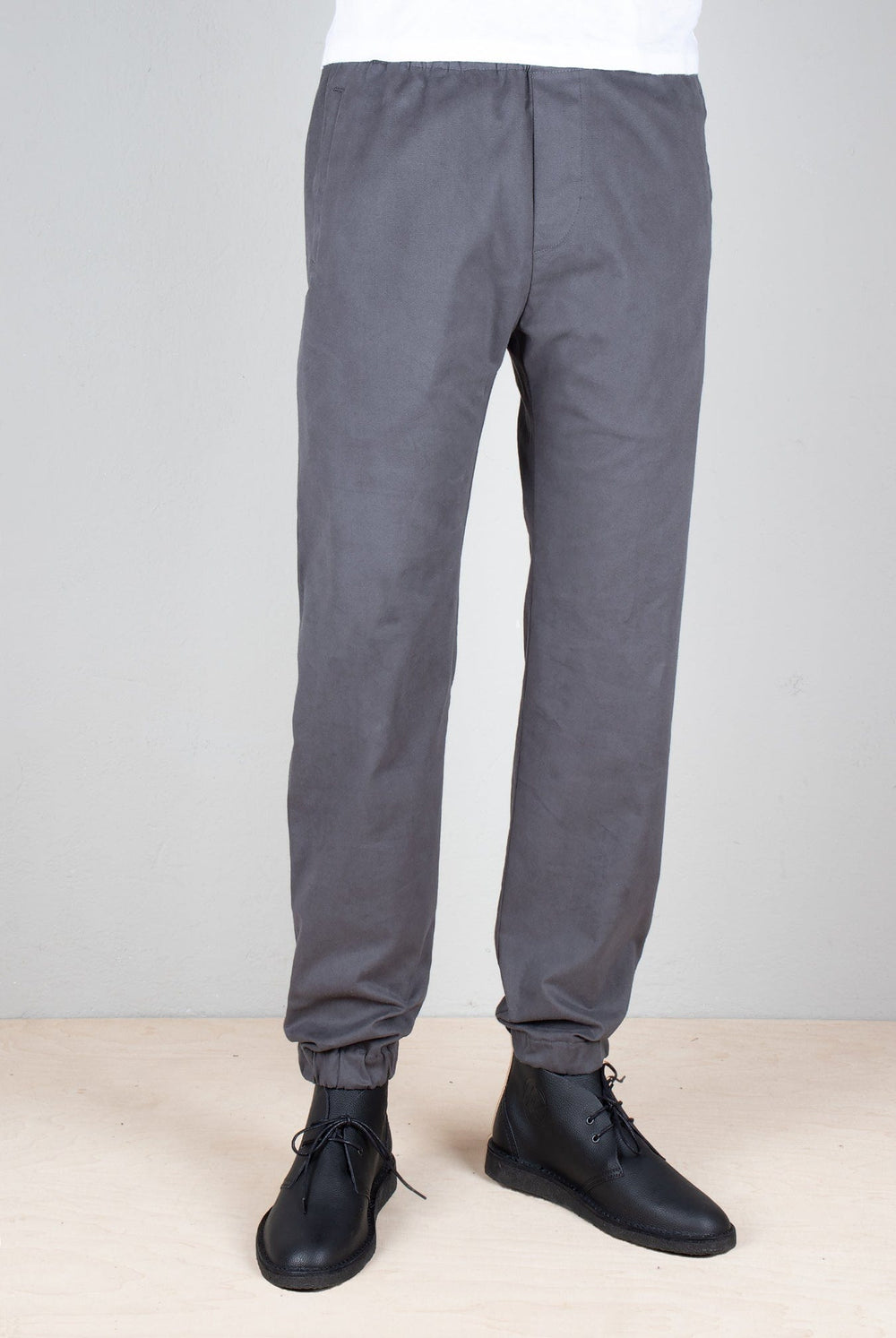 ADDeertz Grey Fine tailored pant Brushed Cotton ADDeertz Menswear Berlin