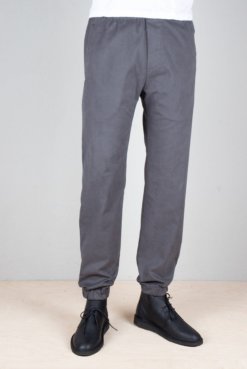 ADDeertz Grey Fine tailored pant Brushed Cotton ADDeertz Menswear Berlin