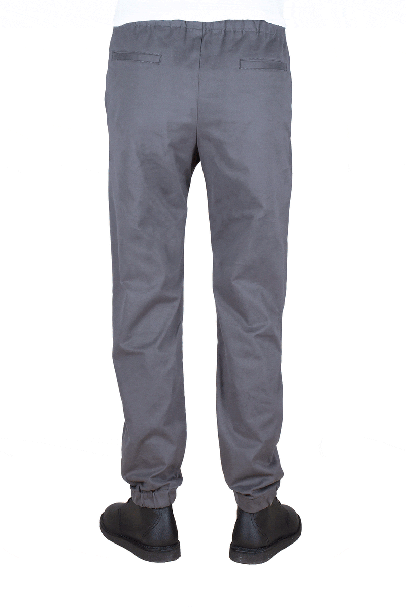 ADDeertz Grey Fine tailored pant Brushed Cotton ADDeertz Menswear Berlin