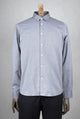 A.D.Deerttz Straight fit shirt in light weight fabric light grey